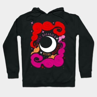 Just Galaxies Being Palaxies: Lesbian Variant Hoodie